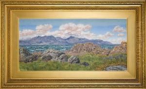 Arran From Farland Point by John Edward Brett