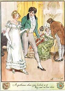 A Gentleman whose eyes looked as if they saw no one else by Charles Edmund Brock