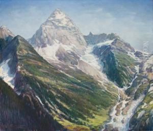 Mount Assiniboine, British Columbia, Canada by Henry Joseph Breuer