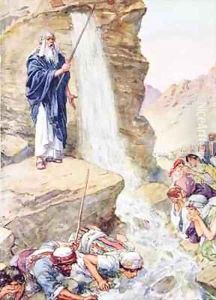 Calling on the name of Jehovah, he struck the rock by Charles Edmund Brock