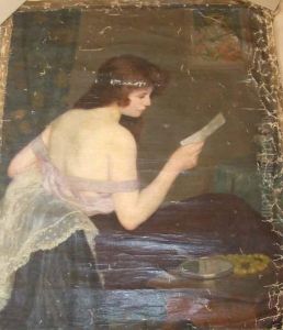 Femme A La Lettre by Francois Xavier Bricard