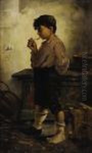 The First Cigar by Francois Xavier Bricard