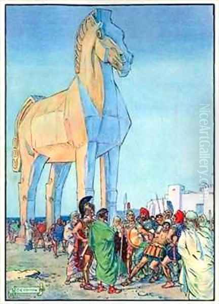 The Trojan Horse - view 1