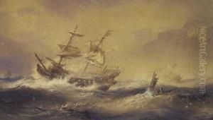 Vessels Of The Spanish Armada by Sir Oswald Walter Brierly