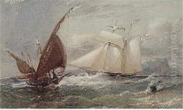 Shipping Off The Coast - view 1