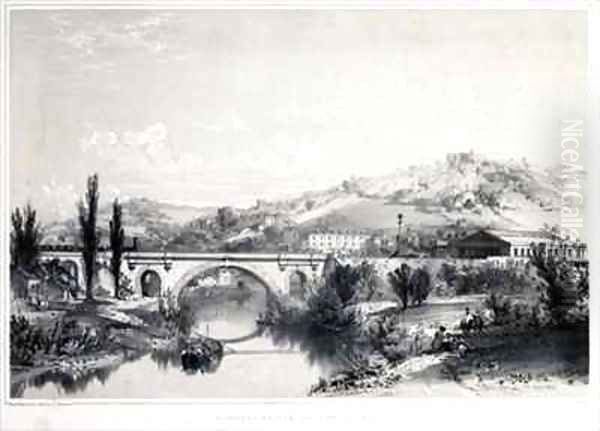 St. James's Bridge and Station, Bath - view 1