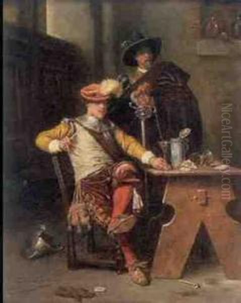 Off Duty by Louis Georges Brillouin