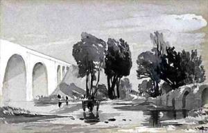 Blythe Viaduct, Hampton-in-Arden by John Cooke Bourne