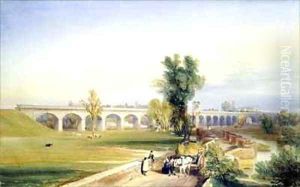 Dutch River Bridge, Hull and Doncaster Branch, North Eastern Railway