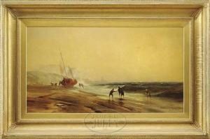 Washed Ashore-after The Storm by Franklin Briscoe