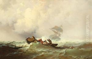 Pulling In The Catch by Franklin Briscoe