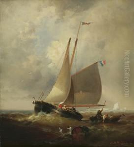 Retrieving The Barrel by Franklin Briscoe