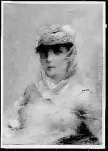 Signee En Bas A Droite. by Gustave Brisgand