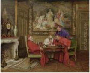 The Chess Players by Henri Brispot