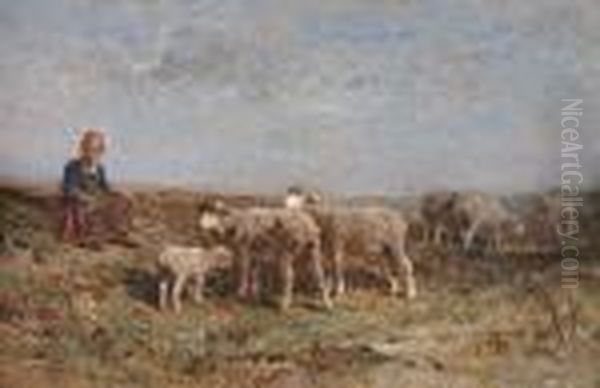Bergere Et Ses Moutons - view 1