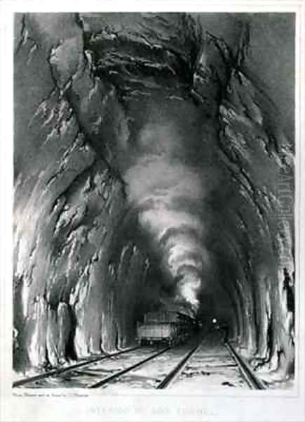 Interior of Box Tunnel - view 1