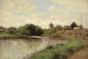 On The Battenkill River On The Battenkill River