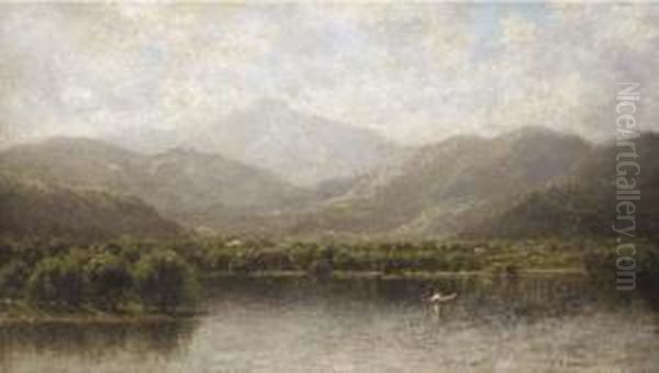 A Fisherman On An Oriental Bay - view 1