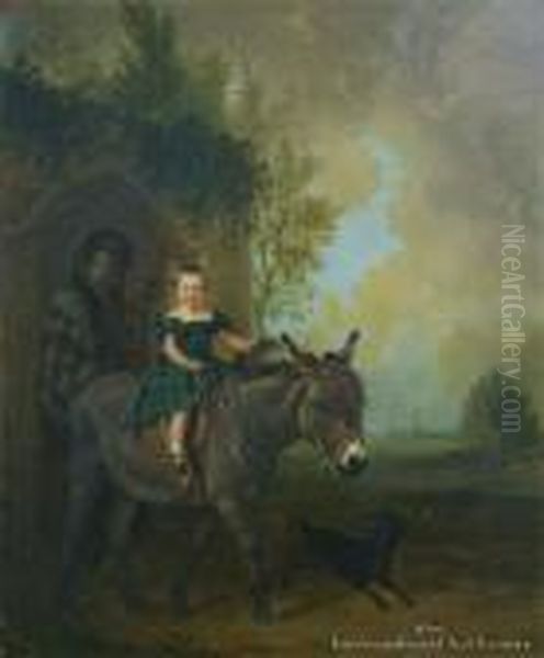 The Riding Lesson - view 1