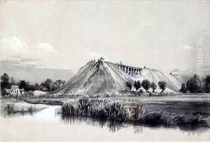 Making the Embankment at Wolverton by John Cooke Bourne