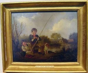 Children Fishing