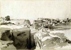 View from the top of the tunnel, Linslade, Buckinghamshire