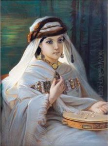 Jeune Fille Au Tambourin