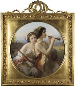 Shepherd And Sherpherdess