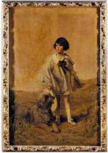 Penelope, Daughter Of Douglas Walker Esq by Charles Edmund Brock