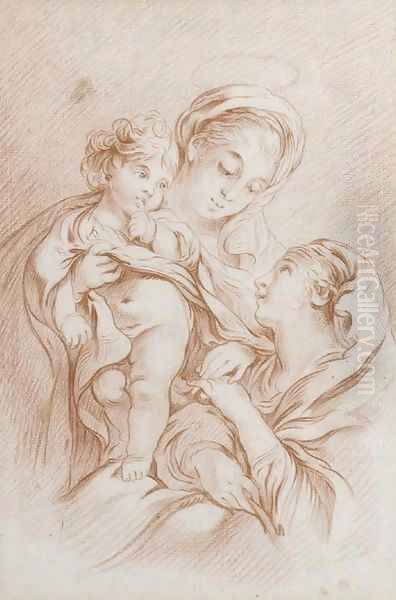 The Virgin and Child with Saint Catherine - view 1