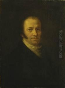Portret Dr Walentego Pozowskiego, 1825 R. by Joseph Ii Brodowski