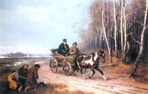 Z Wiatykiem by Joseph Ii Brodowski