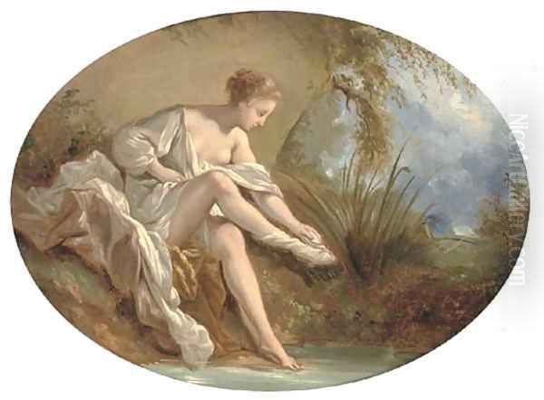 Diana bathing - view 1
