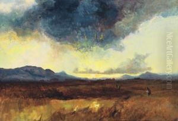 Stormy Landscape - view 1