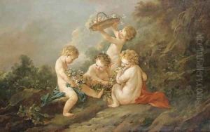 L'amour vendangeur by Francois Boucher