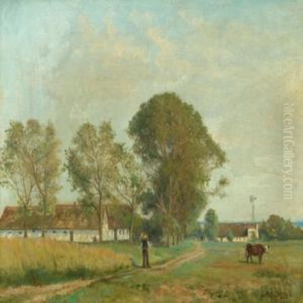 Landscape With Farm - view 1