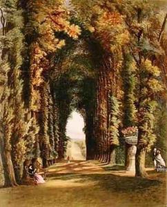 'Vista' in the Gardens at Teddesley by E. Adveno Brooke