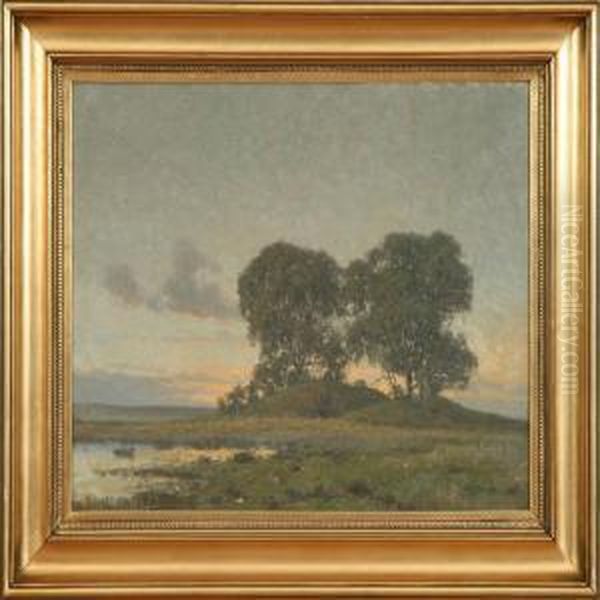 Landscape At Sunset - view 1