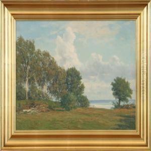 Landscape With A View Over The Sea