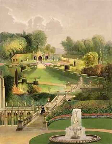 The Garden on the Hill Side, Castle Combe - view 1