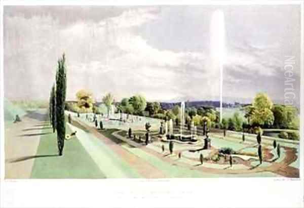 Lower Terrace Garden, Worsley Hall - view 1