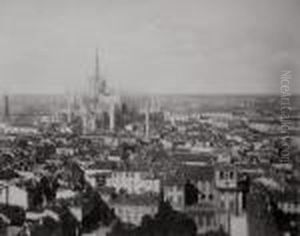 Blick Auf Mailand Und Seine Kathedrale