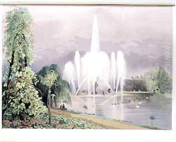 The River Horse Fountain, Enville - view 1