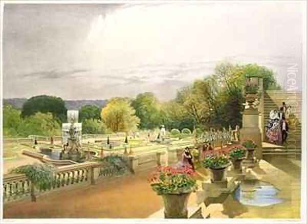 The Parterre, Harewood House near Leeds - view 1