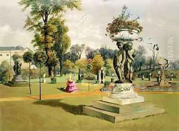 The Terrace Garden, Woburn Abbey - view 1