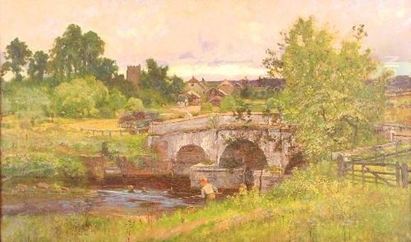 An Old Devonshire Bridge - view 1