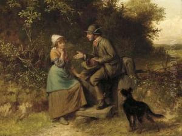Gossip At The Stile - view 1