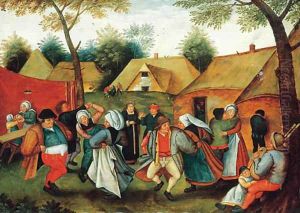 The Wedding Dance by Pieter The Younger Brueghel