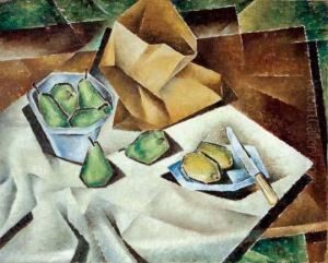 Pears And Lemons by Bertram Richard Brooker