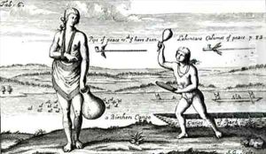A Chief Lady of Pomeiock by Theodore de Bry